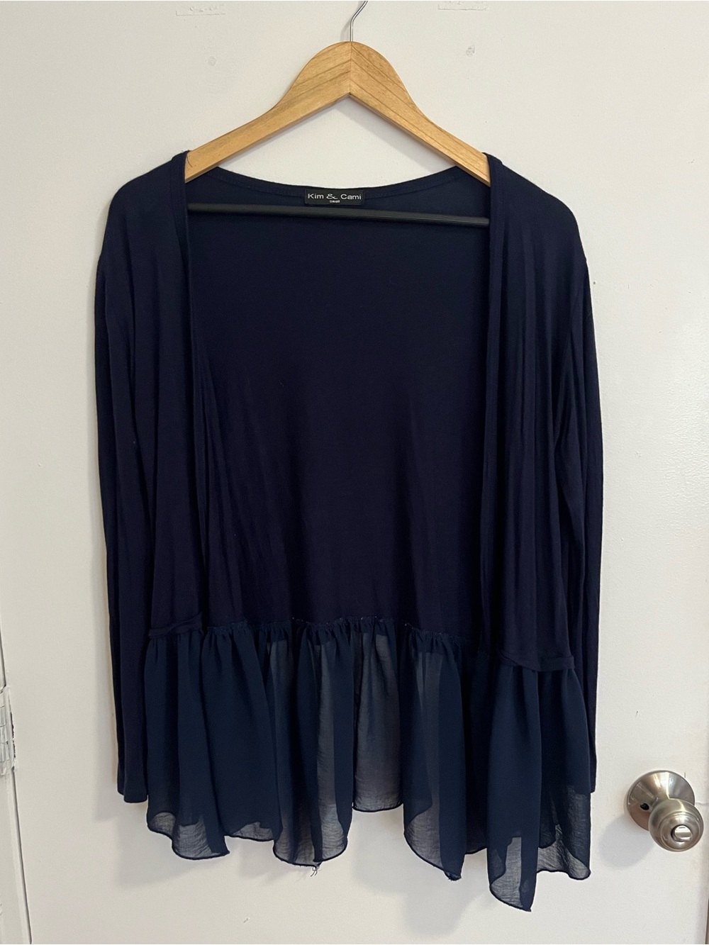 Kim & Cami Navy Cardigan